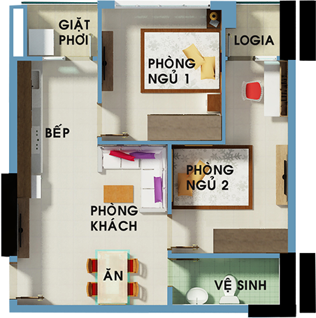 TỔNG QUAN CĂN HỘ THE USEFULL